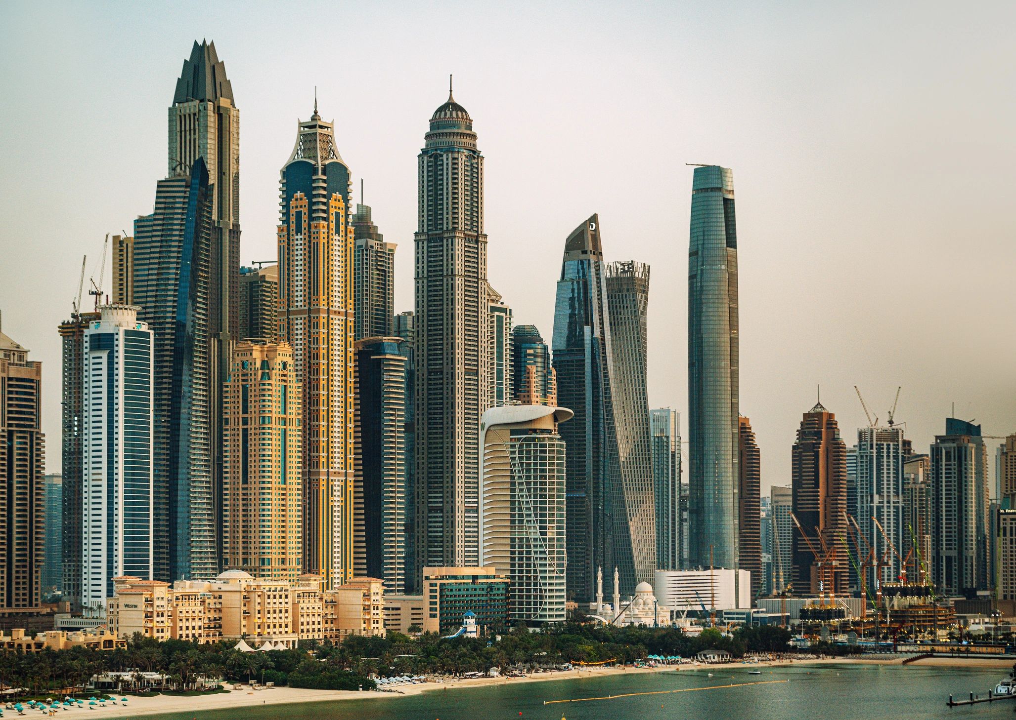 Premium modern skyline representing high-end construction delivery